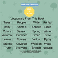 Trees For Kids So Many Kinds Of Trees I can Read Books Level 1 (I Can Read Kids Books Book Book 8)