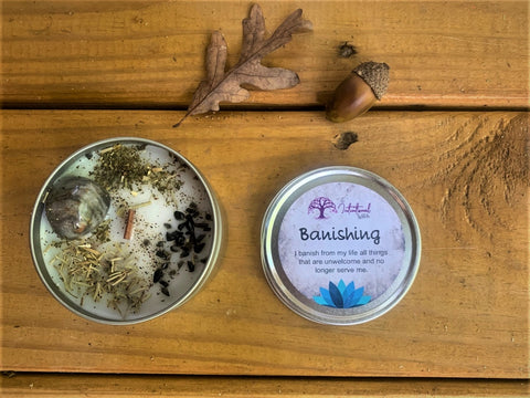 Banishing Intention Candle