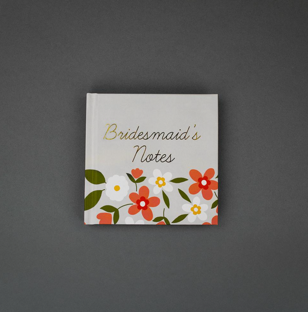 Bridesmaid's Notes Mini Notebook