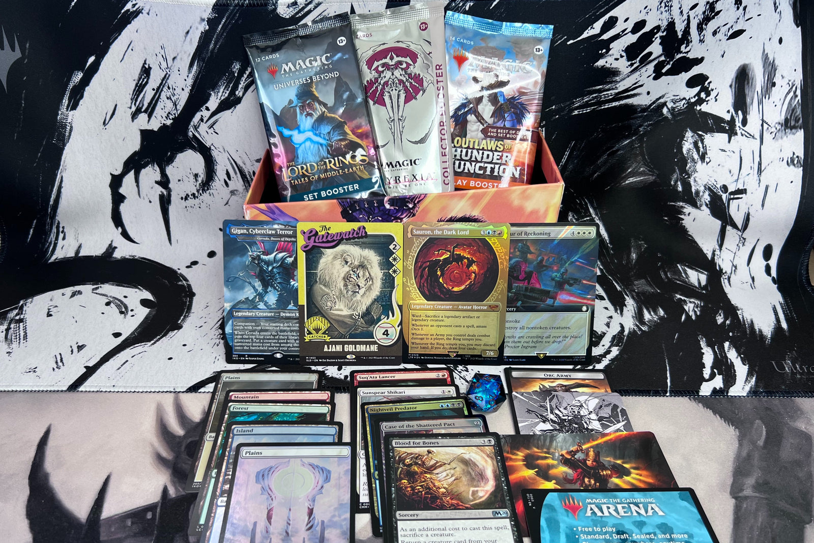 op 09 booster box case MTG Realm Platinum Box