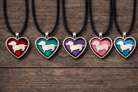 One time limited edition Wiener Love gift box featuring example dachshund themed Valentine items from the Cult of Wiener.
