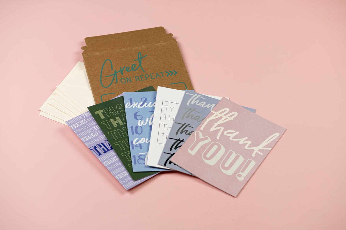 Thank You Greeting Cards Variety Pack