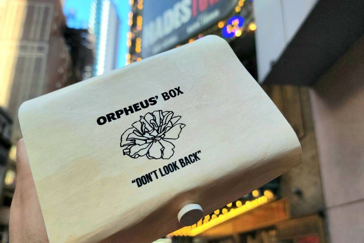 Hadestown inspired "Orpheus' Box" Wooden Box