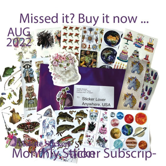 August 2022 Sticker Pack
