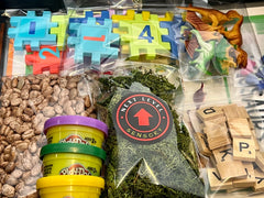 Dino Discovery Sensory Box Hands On Dinosaur Themed Activities for Kids