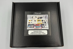 Featured Monthly Box that your subscription will include.  Custom Label that shows all of the cards you can hit!
