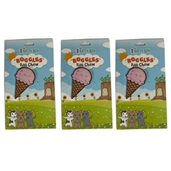 3 Pack Ice Cream Cone Chew