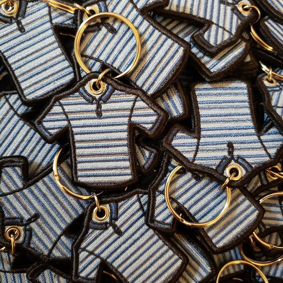 Dear Evan Hansen-inspired Embroidered Keychain