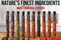 Kitsy Box Hot Pepper Flakes Chili Variety Set, 10 Pack - Monthly Refill Subscription
