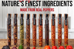 Kitsy Box Hot Pepper Flakes Chili Variety Set, 10 Pack - Monthly Refill Subscription