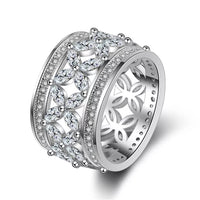 FLORAL 360 AAA Cubic Zirconia 925  Ring