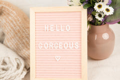 • Felt Letter Board
