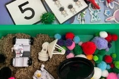 Out of This World Sensory Box Space Themed - Activities for Kids