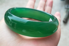 Emperor Lv Jade Bracelet