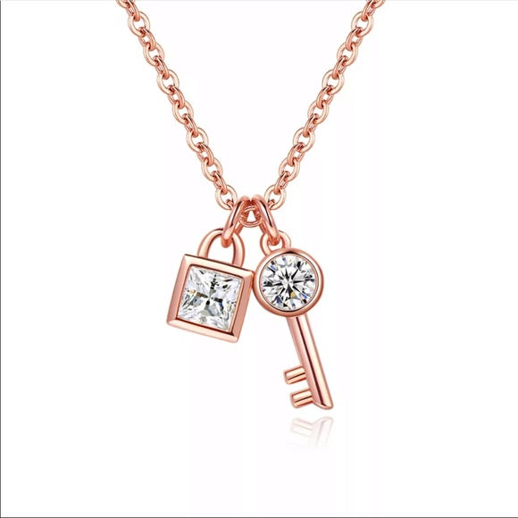 PADLOCK ♡ AAA Cubic Zirconia NECKLACE
