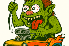Muncle Mikes Monster Rod Mayhem! New Hot Rods Shirts Monthly!