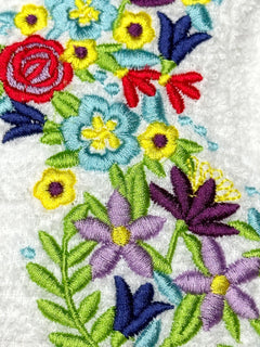 Easter Bunny Embroidered Towel