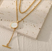 AMPHITRITE ♡ Natural Shell Layered Necklace