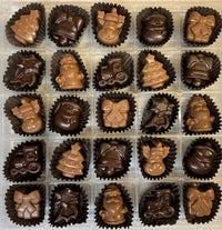 Christmas Shapes Artisan Chocolate Advent Calendar