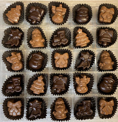 Christmas Shapes Artisan Chocolate Advent Calendar