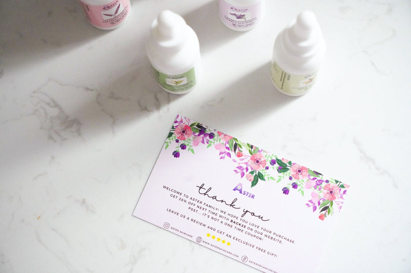 Aster Skincare Box | Vegan & Organic Beauty Subscription - Full-Size Products
