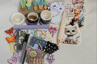Monthly Hand-Stitched Journal Box w/ Accessories