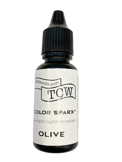 TCW Watercolor Sparx Powder - olive