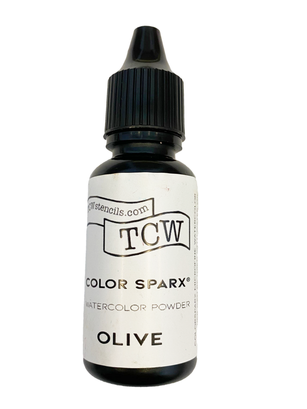 TCW Watercolor Sparx Powder - olive