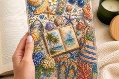 Beach Kindle Insert, Summer Insert