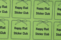 Happy Mail Sticker Club