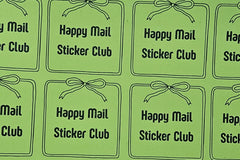 Happy Mail Sticker Club