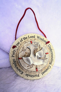 Holy Spirit Wall Plaque-Resin (Confirmation Gift)