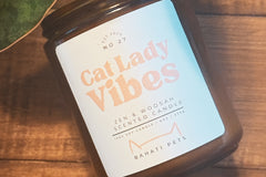 Fun Cat and Dog Candle Subscription Box - Bahati Pets Candle Of The Month For Pet Lovers