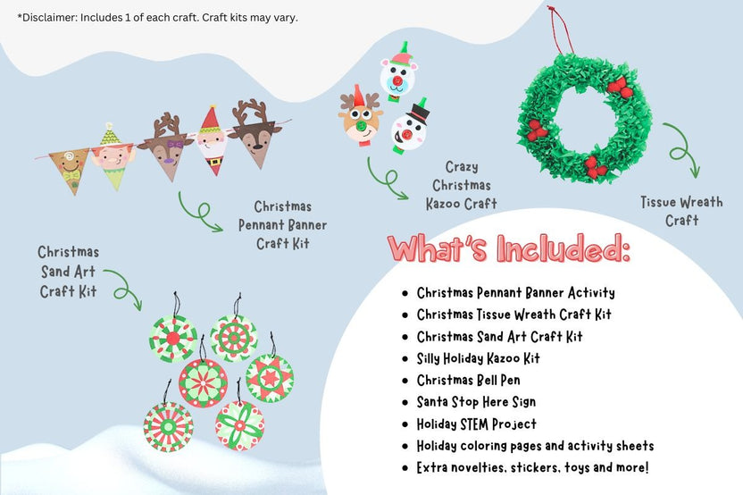 Let's Decorate for Christmas Craft Box Ages 8+