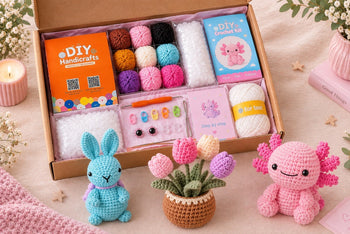 Wizardi Amigurumi Surprise Box – Crochet Kit Subscription for Craft Lovers & Gifts