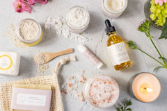 Gift Box Packaging:
"Beautifully packaged natural bath and body gift box with eco-friendly wrapping and a thank-you card."
