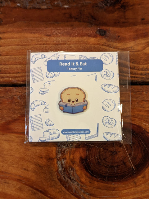 Toasty Reading Pin