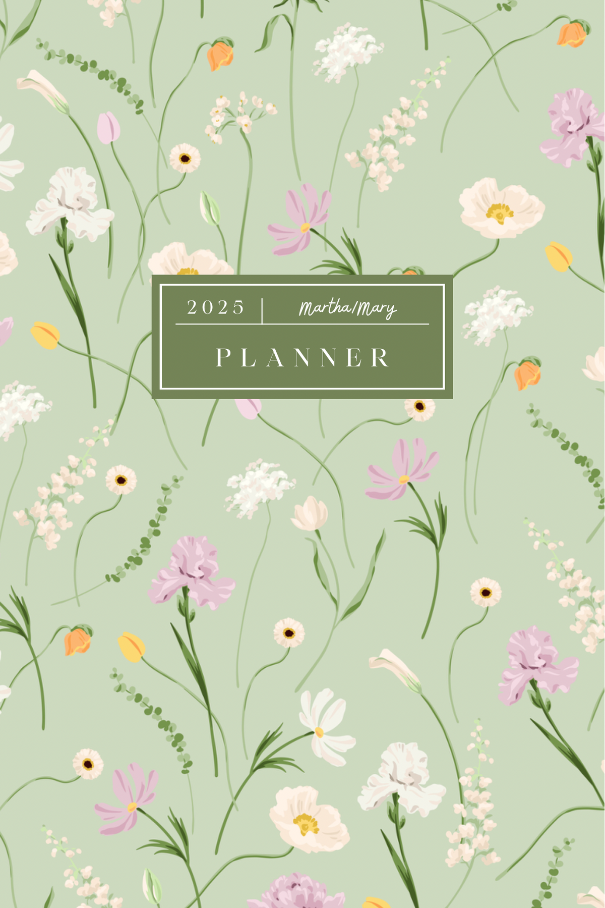 Martha Mary Planner 2026 (digital for print)