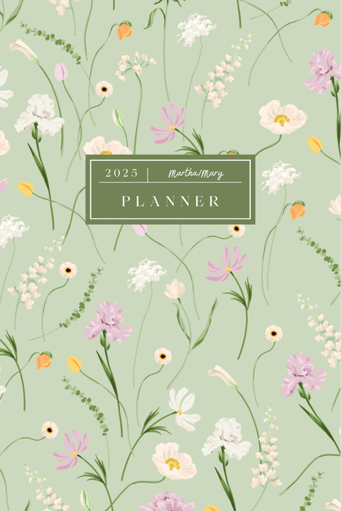 Martha Mary Planner 2026 (digital for print)