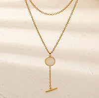 AMPHITRITE ♡ Natural Shell Layered Necklace