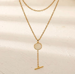 AMPHITRITE ♡ Natural Shell Layered Necklace