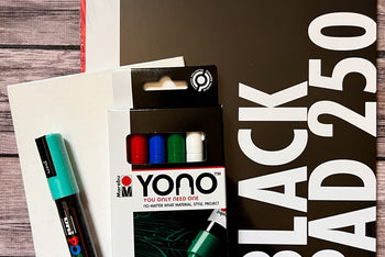 Young Artist Pack April 2022 - Marabu YONO Acrylic Marker
