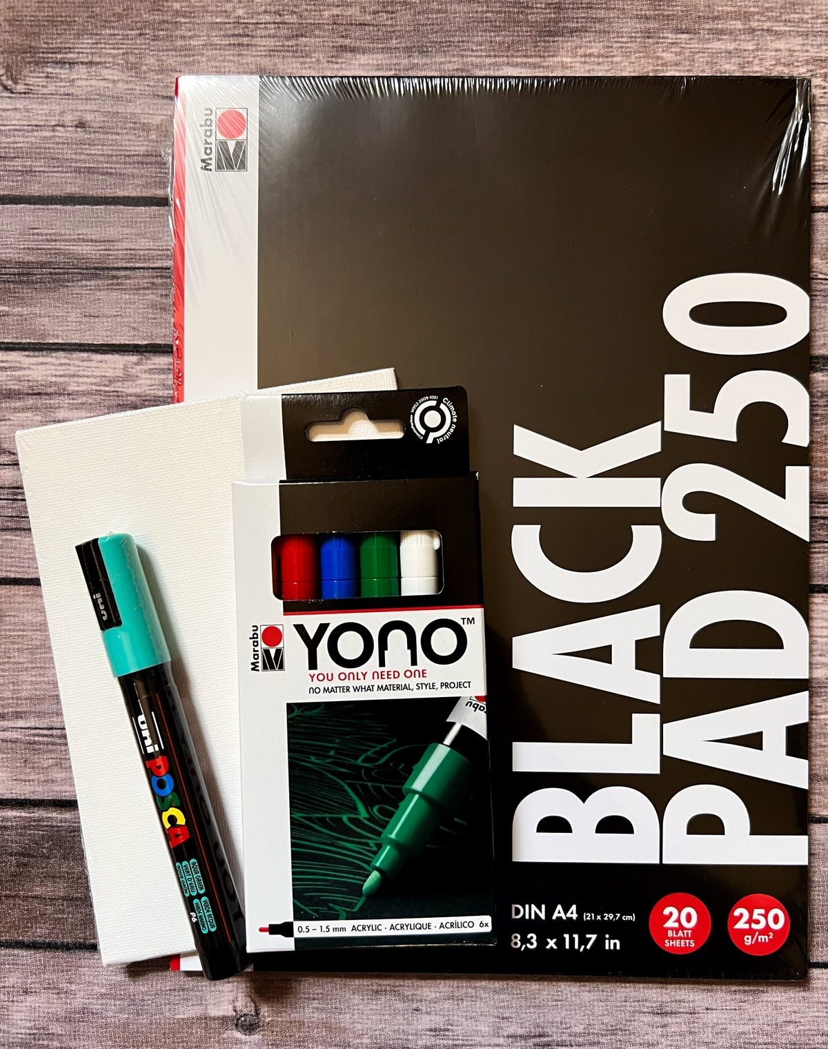 Young Artist Pack April 2022 - Marabu YONO Acrylic Marker