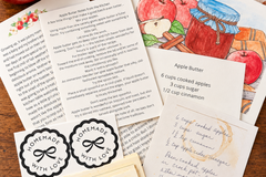 The Recipe Box: Monthly Recipes, Memories & Keepsakes Snail Mail - Free Shipping