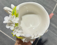 Dreamcloud Modern Floral Ceramic Tea and Coffee Set