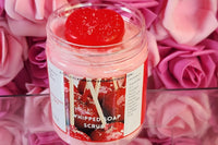 Winter Candy Apple Whipped Soap Scrub 