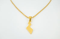Pikachu Tail Titanium Steel Necklace