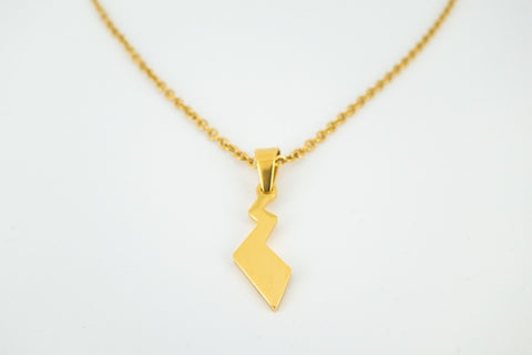 Pikachu Tail Titanium Steel Necklace