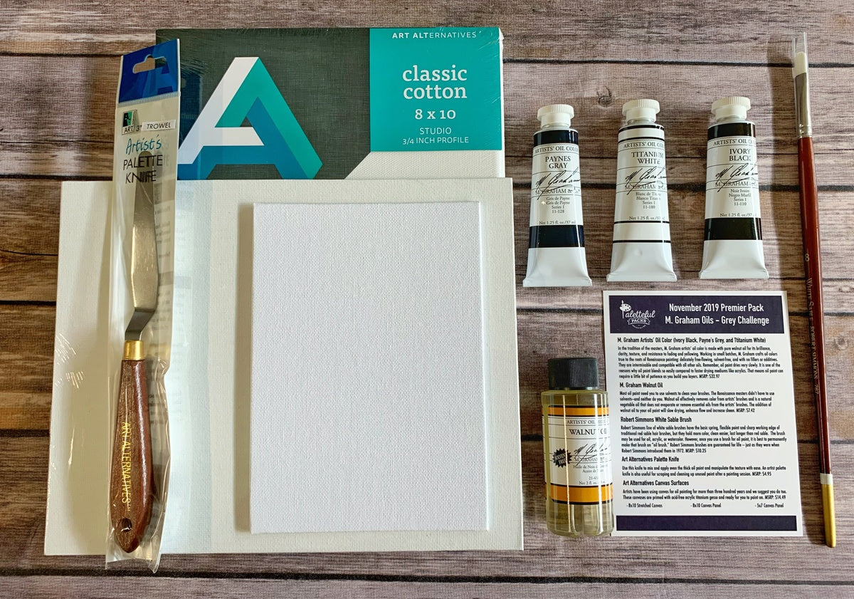 Premier Pack November 2019 - M. Graham Oil Artists' Oil Color