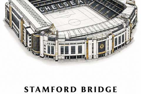 World Famous Stadiums Poster Subscription | 20 A3 Prints Monthly